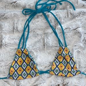 Acacia swim tribal bikini top